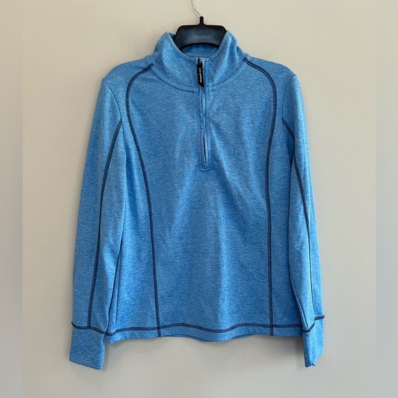 Vineyard Vines Tops - Vineyard Vines Palmetto Quarter-Zip Long Sleeve Performance Pullover Blue, S